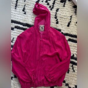 100% Silk Kris’s Kross Pink Jacket